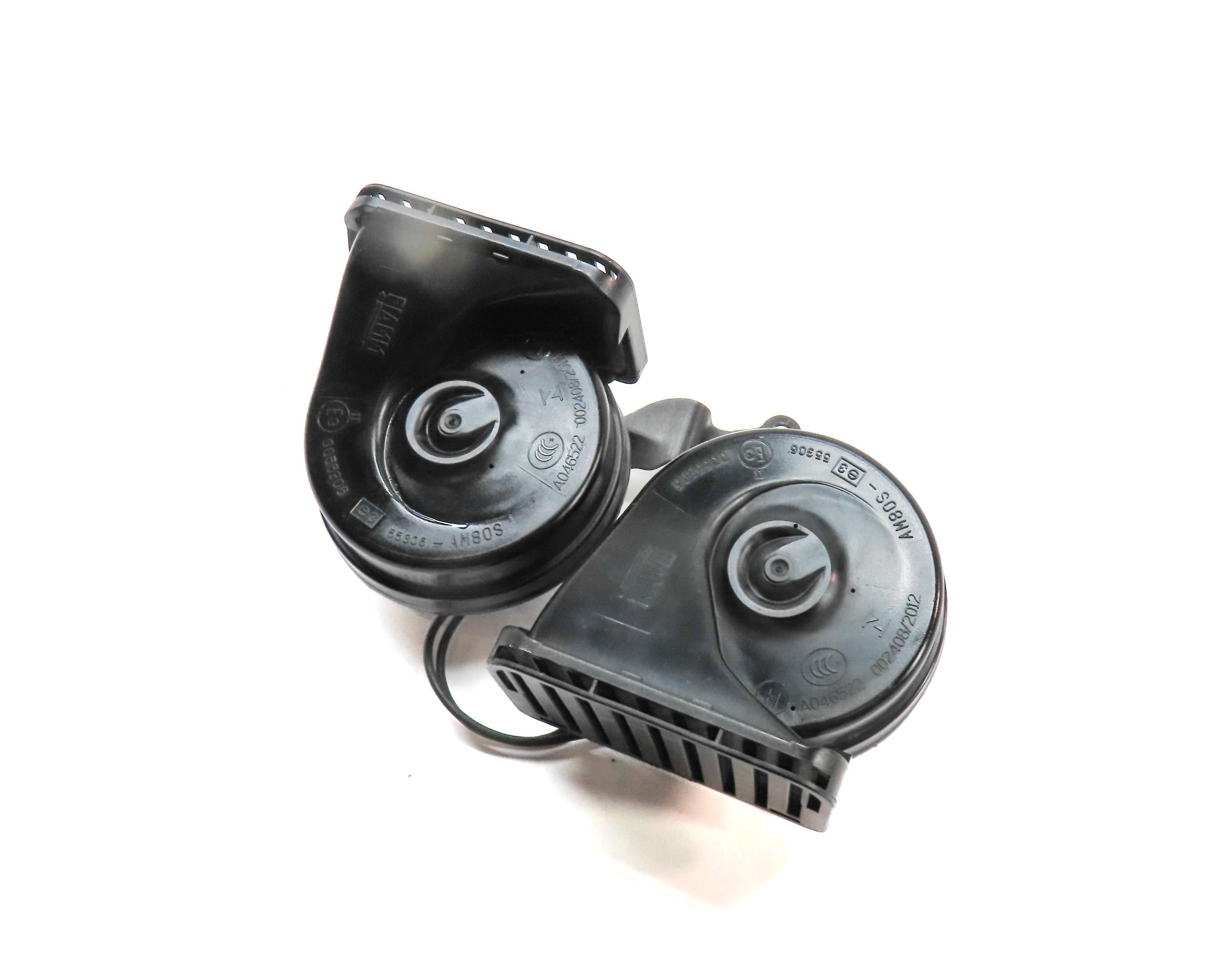 2016 RANGE ROVER SPORT (L494) HIGH LOW NOTE TONE HORN SET/2 — exact item pictured
